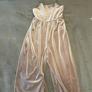 Urban Outfitters velvet romper